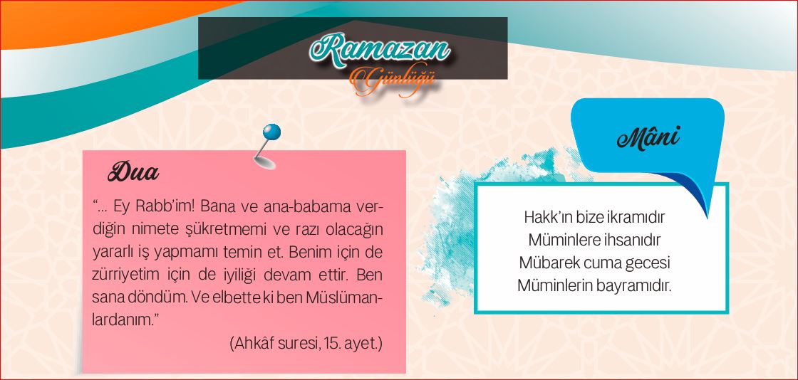 Çocuklar Ve Öğrenciler İçin Ramazan Günlüğü, Ramazan Takvimi, Ramazan Yazıları Gencgazete (14)