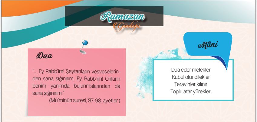 Gencgazete Ramazan Günlüğü, Ramazan Yazıları, Ramazan Takvimi 09 Mart 2025 (14)