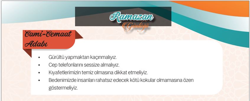 Gencgazete Ramazan Günlüğü, Ramazan Yazıları, Ramazan Takvimi 09 Mart 2025 (3)