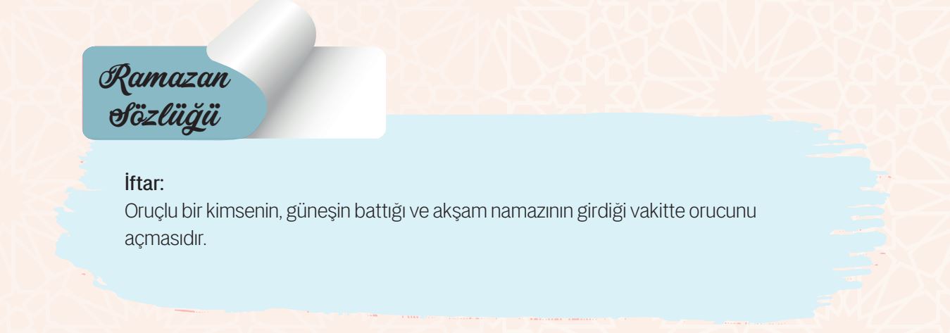 Gençgazete Ramazan Günlüğü, Ramazan Yazıları, Ramazan Takvimi (12)