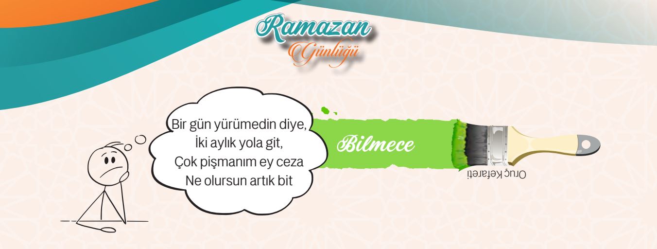 Gençgazete Ramazan Günlüğü, Ramazan Yazıları, Ramazan Takvimi (5)