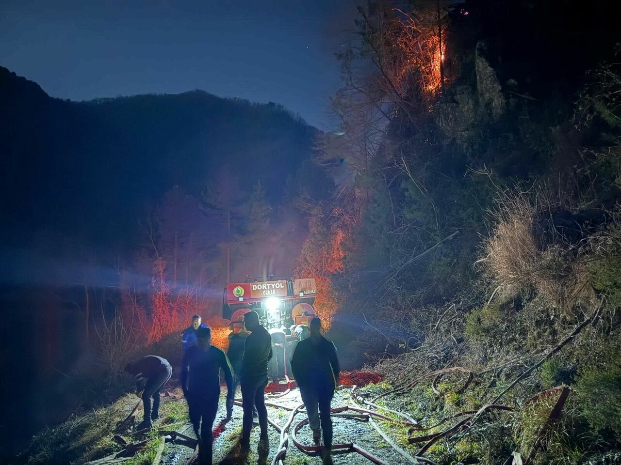 Hatay’da Orman Yangını! , (2)