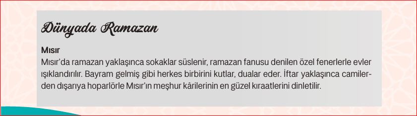 Ramazan Günlüğü, Ramazan Takvimi, Ramazan Yazıları Genç Gazete 10R (10)