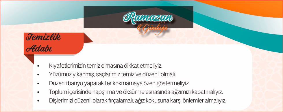 Ramazan Günlüğü, Ramazan Takvimi, Ramazan Yazıları Genç Gazete 10R (3)