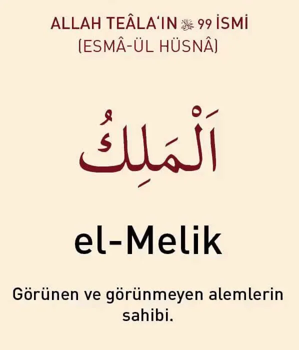 Ya Melik Ne Demek Ya Melik Esması Kaç Kere Okunmalı Esmaül Hüsna Fazilet Ve Sırları Gencgazete (1)-3