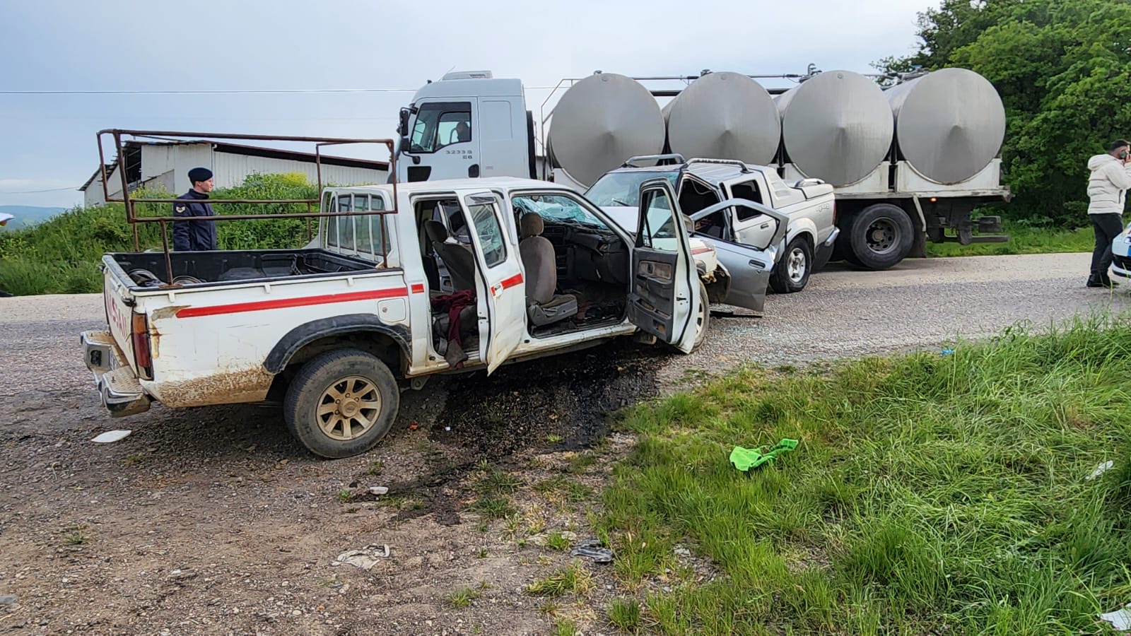 Bursa’da Kafa Kafaya Çarpıştılar 1 Ölü, 4 Yaralı (1)