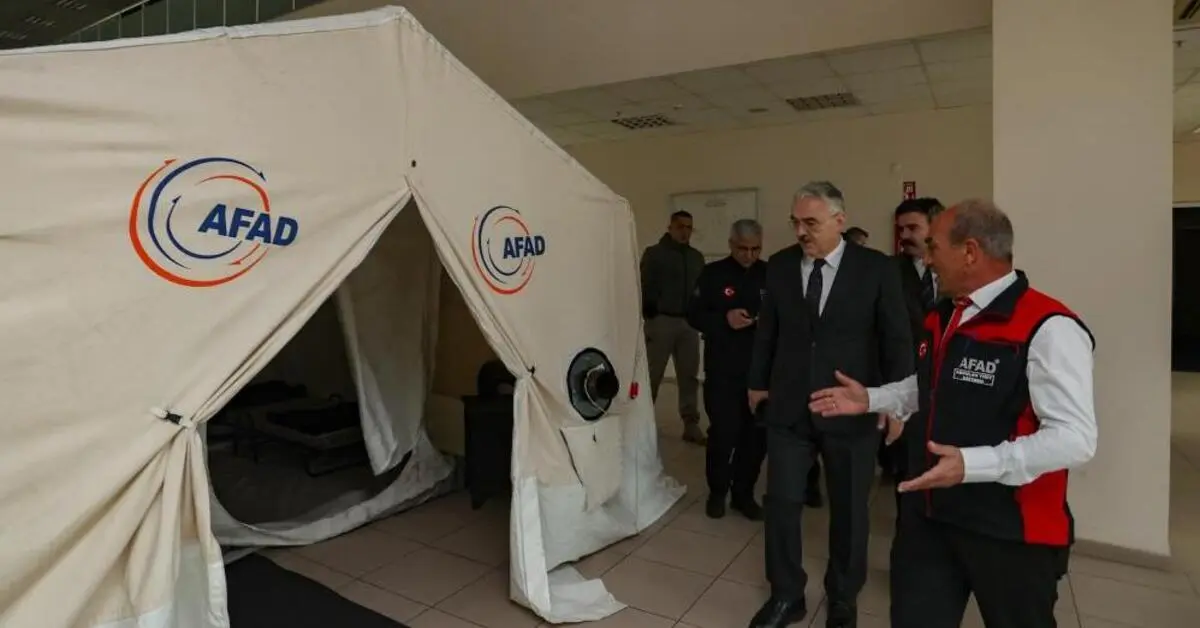 Genç Gazete Bursa Valisi Ayyıldız'dan, Afad Eğitim Merkezi'ne Ziyaret 2