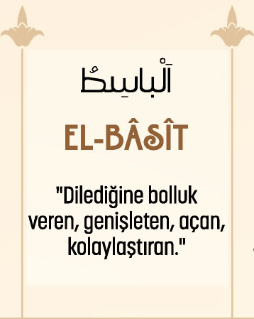 İç Huzur, Evinde, İşinde Genişlik İsteyenin Okuyacağı Dua Ya Basit, El Basit Esmaül Hüsna Gencgazete (5)