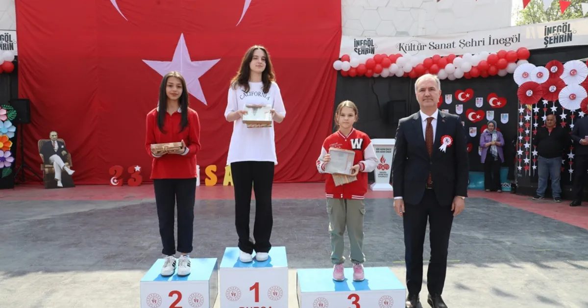 İnegöl 23 Nisan Ulusal Egemenlik Ve Çocuk Bayramı'nı Coşkuyla Kutladı (2)