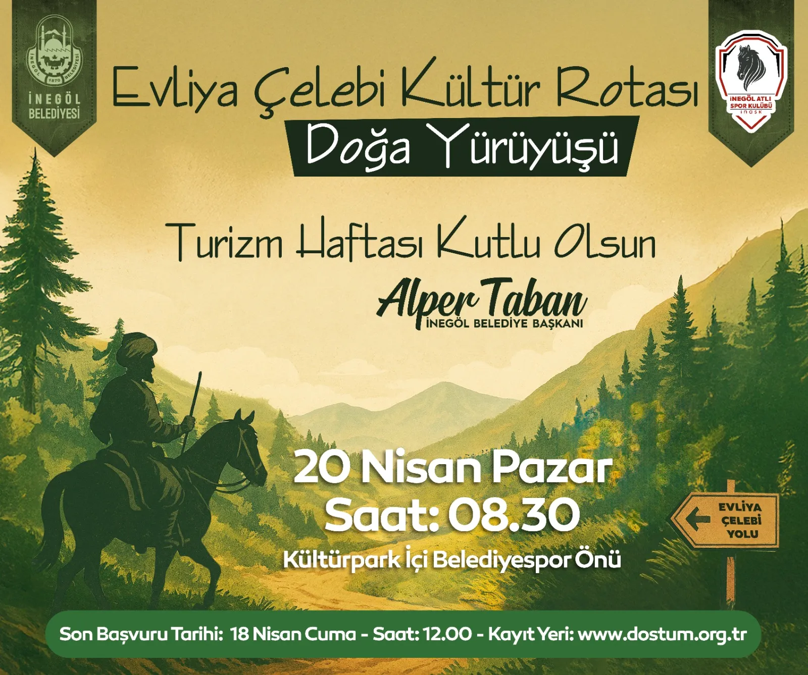 İnegöl Belediyesi’nden Turizm Haftasına Özel Söyleşi Ve Doğa Yürüyüşü (2)