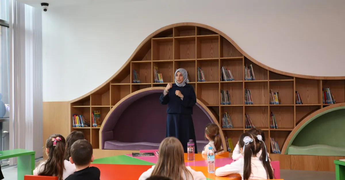 İnegöl’de Kütüphaneler Haftası Çocuklara Özel Atölyelerle Kutlandı (5)