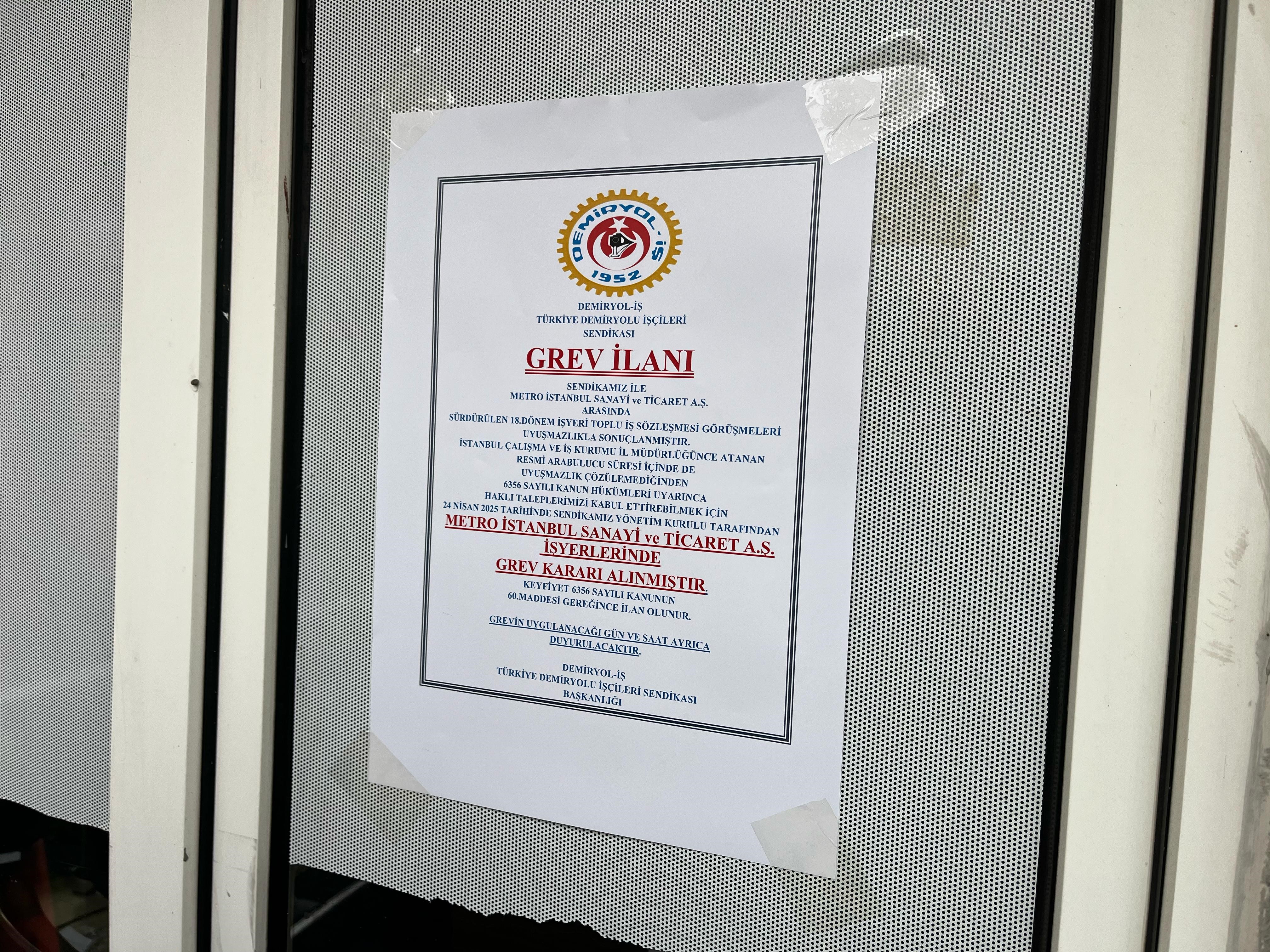 Metro İstanbul Çalışanları Grev Kararı Aldı! (1)