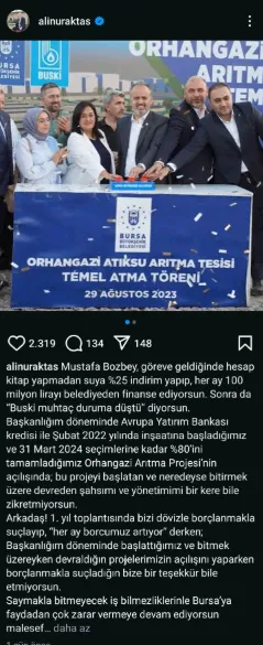 Alinur Aktaş'tan Bozbey’e Sert Eleştiri! (2)