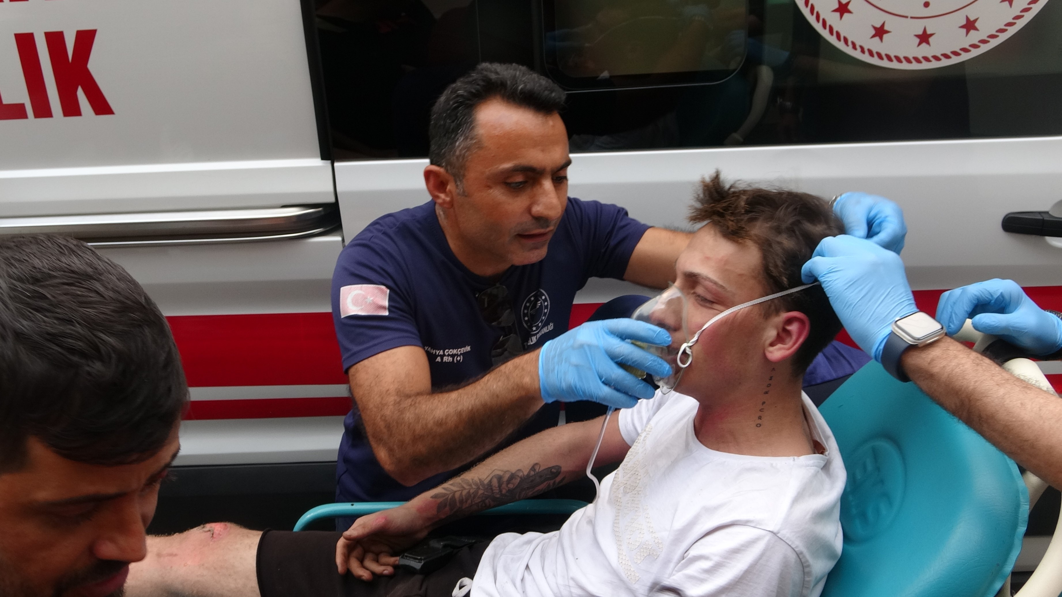 Antalya’da Korku Evinde Yangın Çıktı! (2)