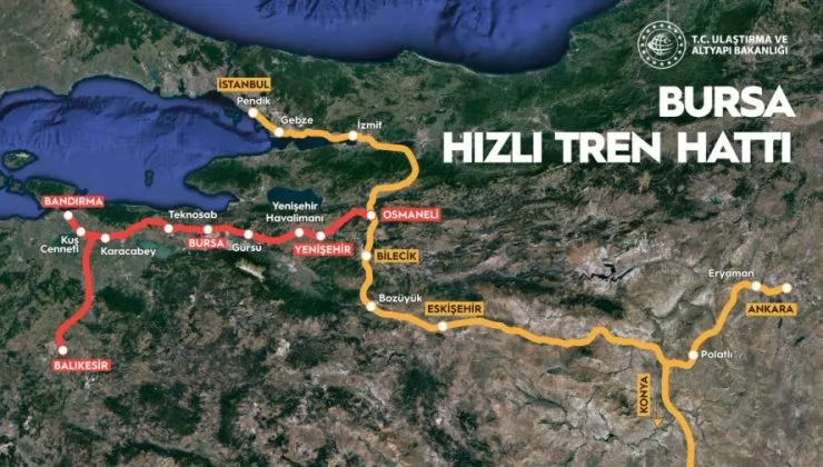 Bursa Eskişehir Arası Hızlı Tren Geliyor! (1)
