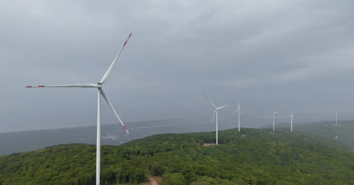 Bursa'da 167 Bin Hanenin Elektriğini Karşılayacak Rüzgar Santrali Hizmete Açıldı (4)