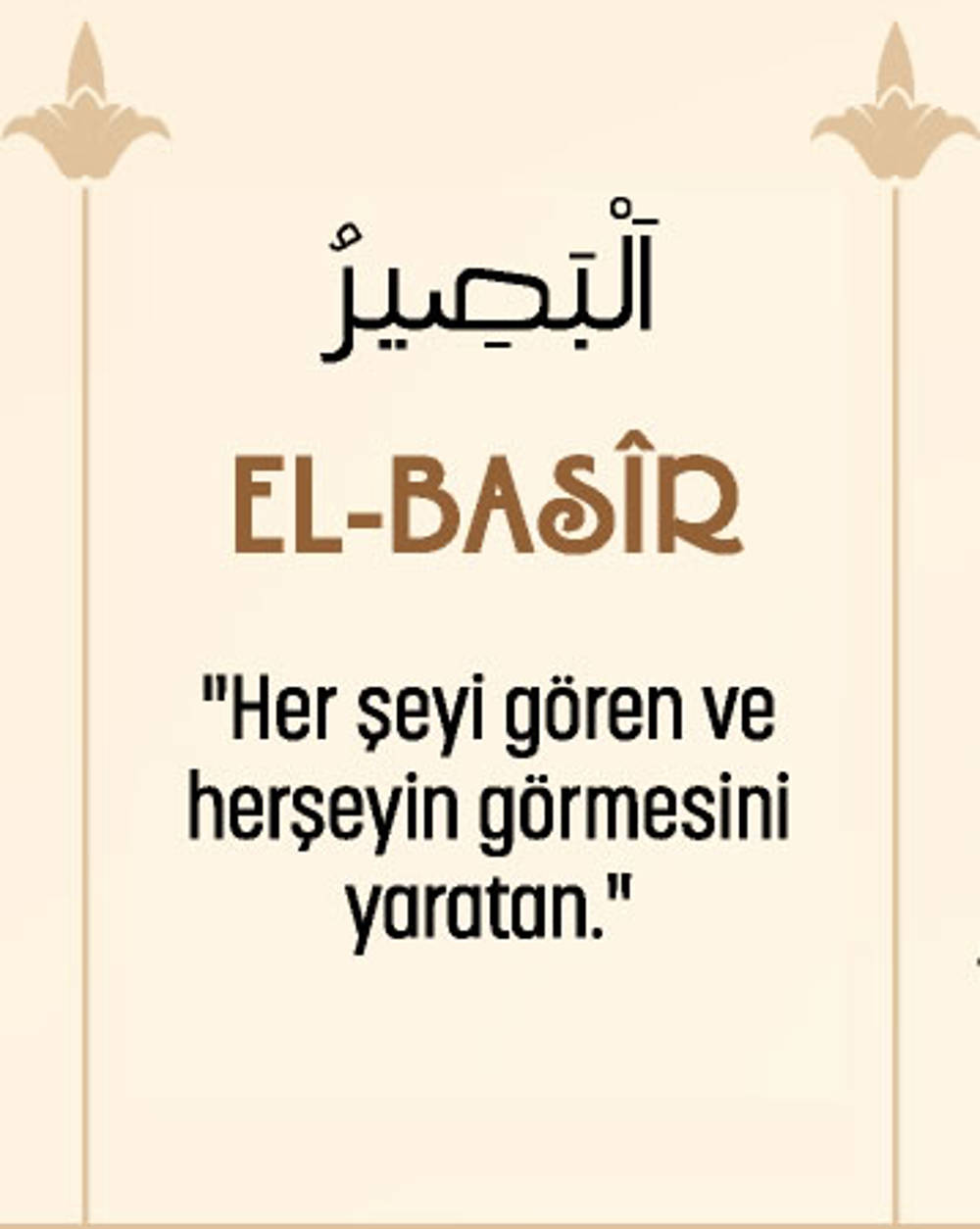 Esmaül Hüsna Ya Basir, El Basir Ne Demek Gencgazete (15)-1