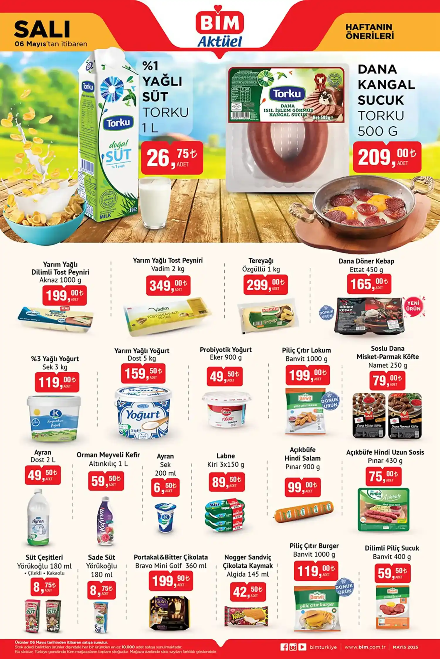 Genç Gazete Bi̇m 6 Mayıs 2025 Kataloğunda 5 Kg Osmancık Pirinç 240 Tl Fiyatla Satışta! 1