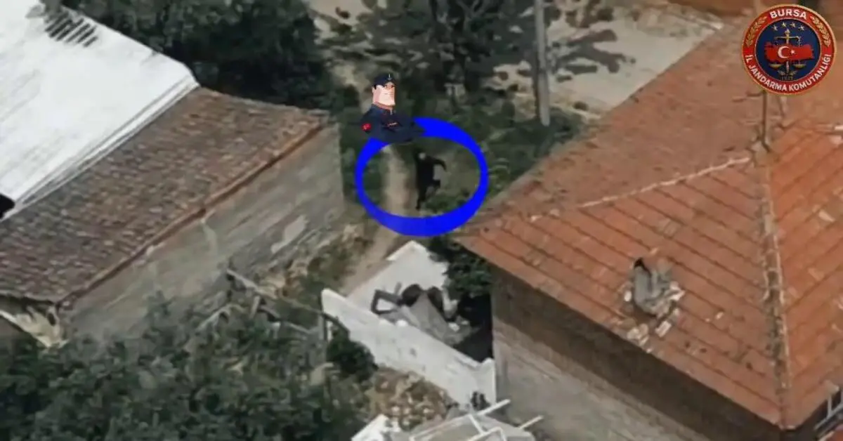 Genç Gazete Bursa’da Film Gibi Operasyon Kaçmaya Çalışırken Dronla Takip Edilip Yakalandı 2
