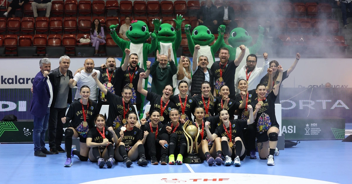 Genç Gazete Hentbol Kadınlar Türkiye Kupası Bursa Büyükşehir Belediyespor’un 2