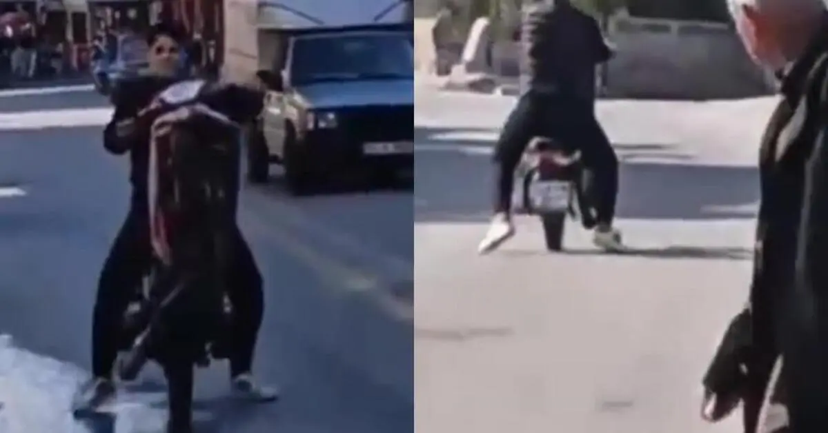 Genç Gazete Motosikletin Önünü Kaldırdı, 41 Bin Tl Ceza Yedi 1