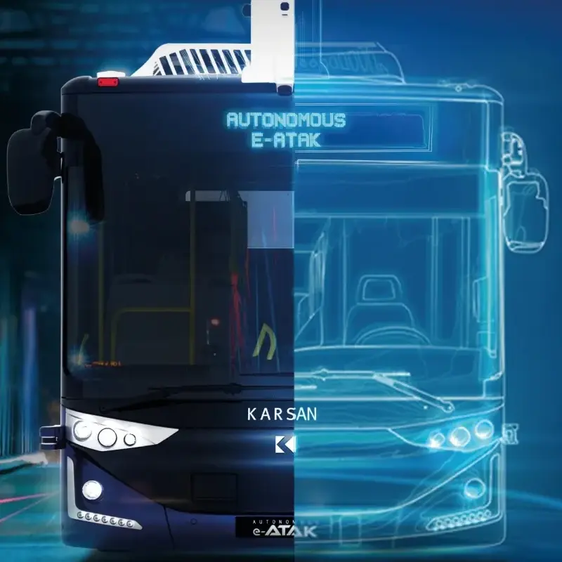 Genç Gazete Türk Firması, Sürücüsüz Elektrikli Otobüsünü Bursa’daki Fuarda Tanıtacak