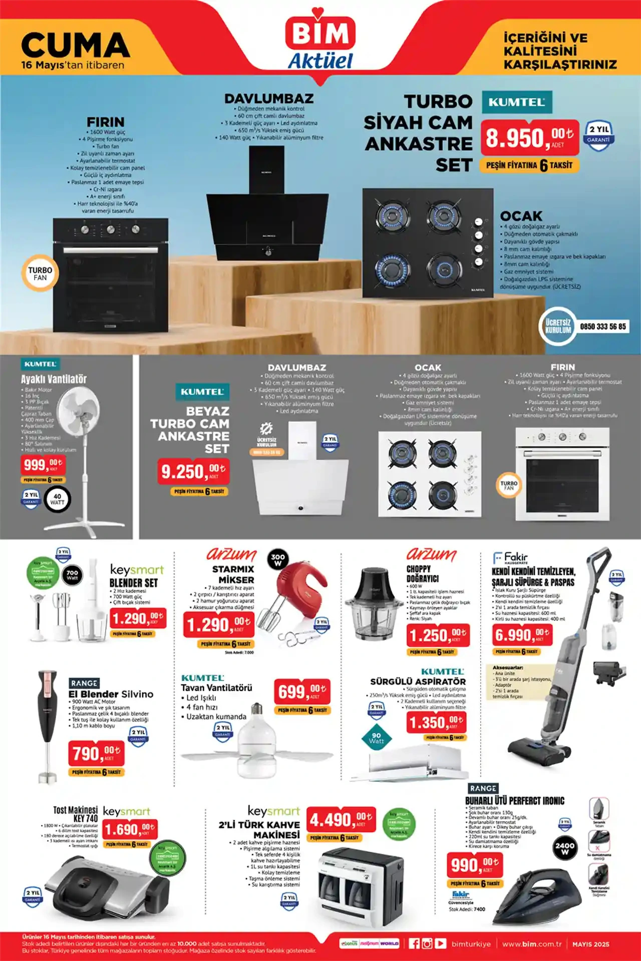 Genç Gazete Yaz Sıcakları Geliyor, Bi̇m'de Vantilatörler İndirimde Bi̇m 16 Mayıs 2025 Kataloğu