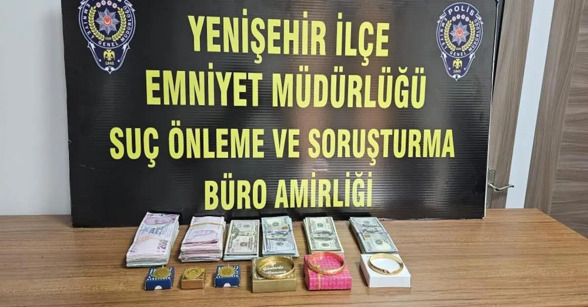 Genç Gazete Yenişehir'de Kocasından Altınları Saklamak İçin Hırsızlık Süsü Verdi
