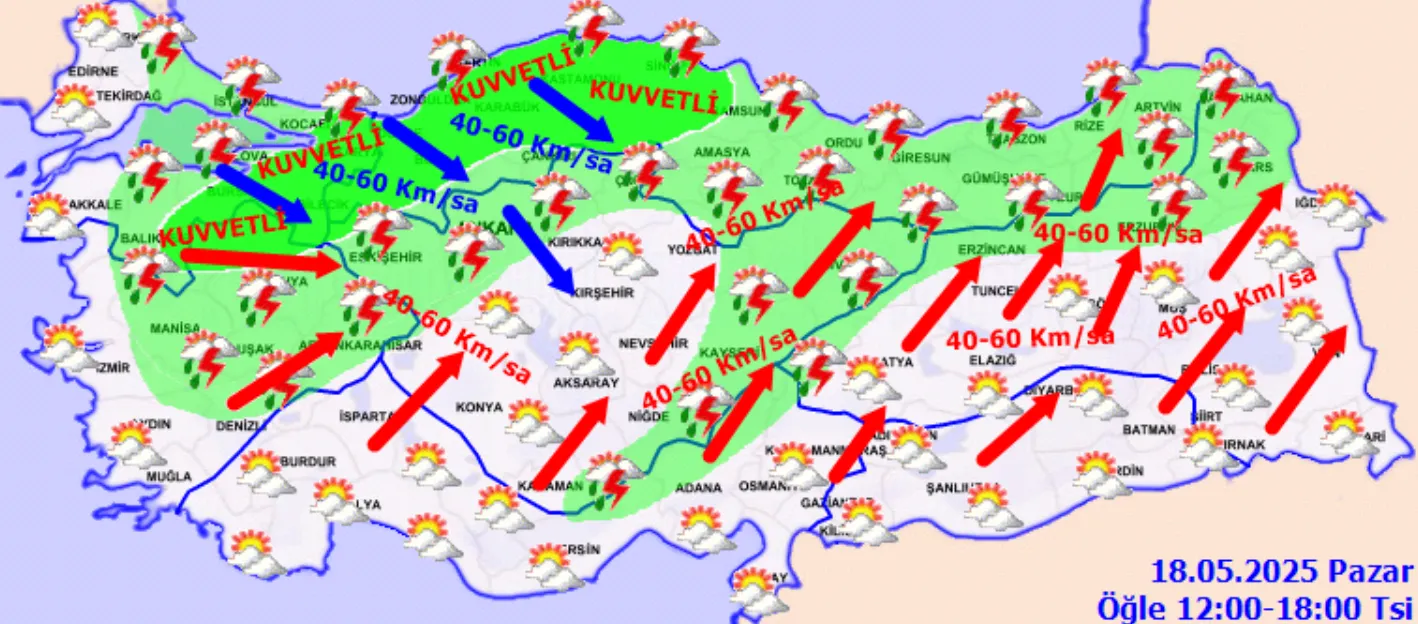 Günlerdir Peş Peşe Uyarılar Geliyordu Bugün Ülkeyi Etkisi Altına Alacak! (1)