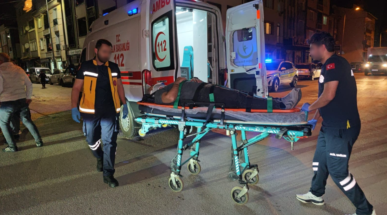 İnegöl’de Ani Fren Kazaya Neden Oldu (2)