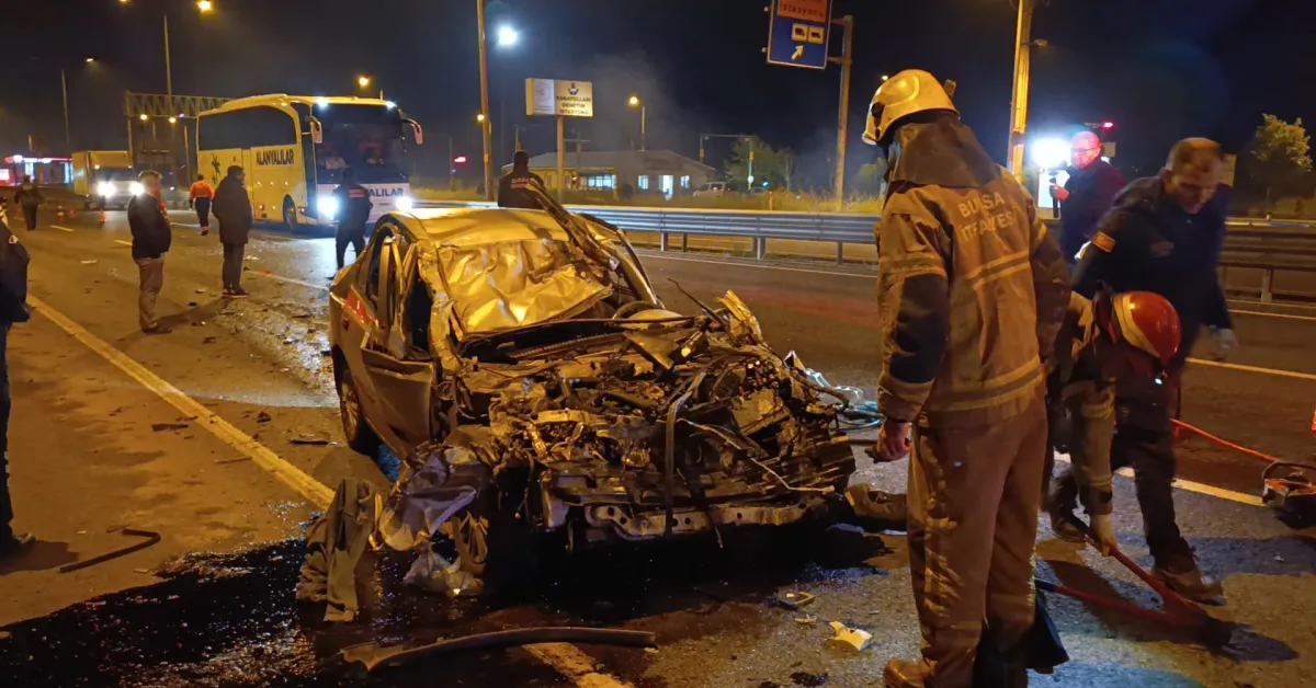 İnegöl’de Kamyonun Altına Giren Sürücü Hayatını Kaybetti (1)