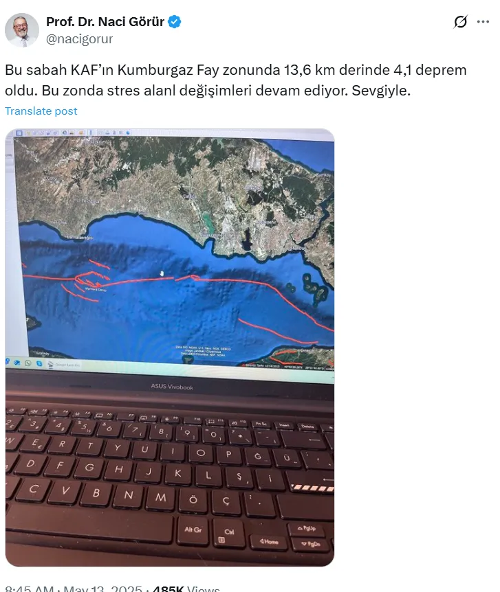 Marmara Depremi Sonrası Naci Görür Ve Ahmet Ercan’dan İlk Açıklama Geldi! (2)