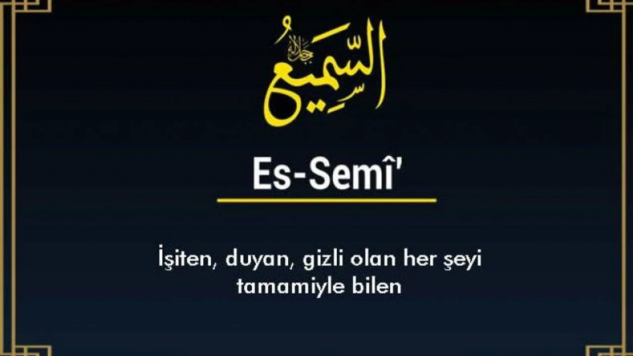 Sözlerinin Etkileyici Olmasını İsteyenler Bu Esmayı Okuyor! Ya Semi, Es Semi Gencgazete (10)-1