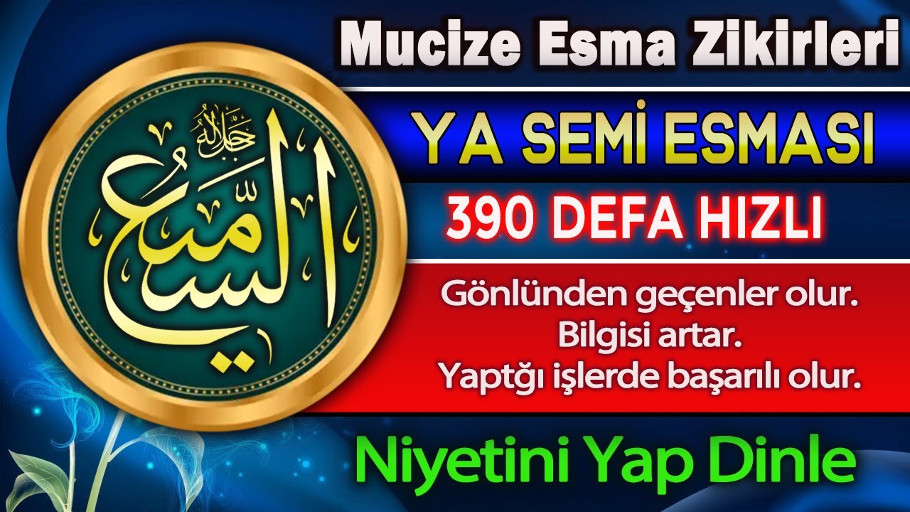 Sözlerinin Etkileyici Olmasını İsteyenler Bu Esmayı Okuyor! Ya Semi, Es Semi Gencgazete (15)