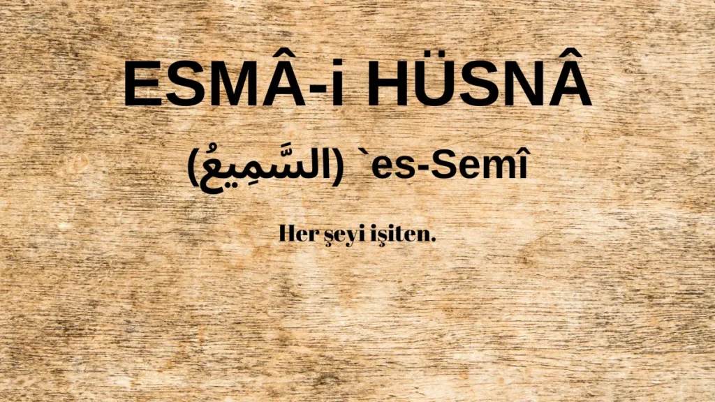 Sözlerinin Etkileyici Olmasını İsteyenler Bu Esmayı Okuyor! Ya Semi, Es Semi Gencgazete (3)-1