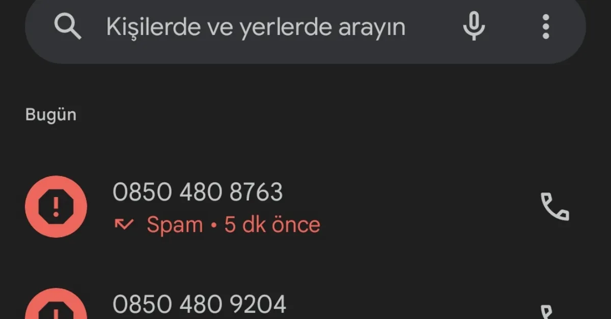 Spam Numaralardan Gelen Aramalar Ve Mesajlar Nasıl Engellenir (3)