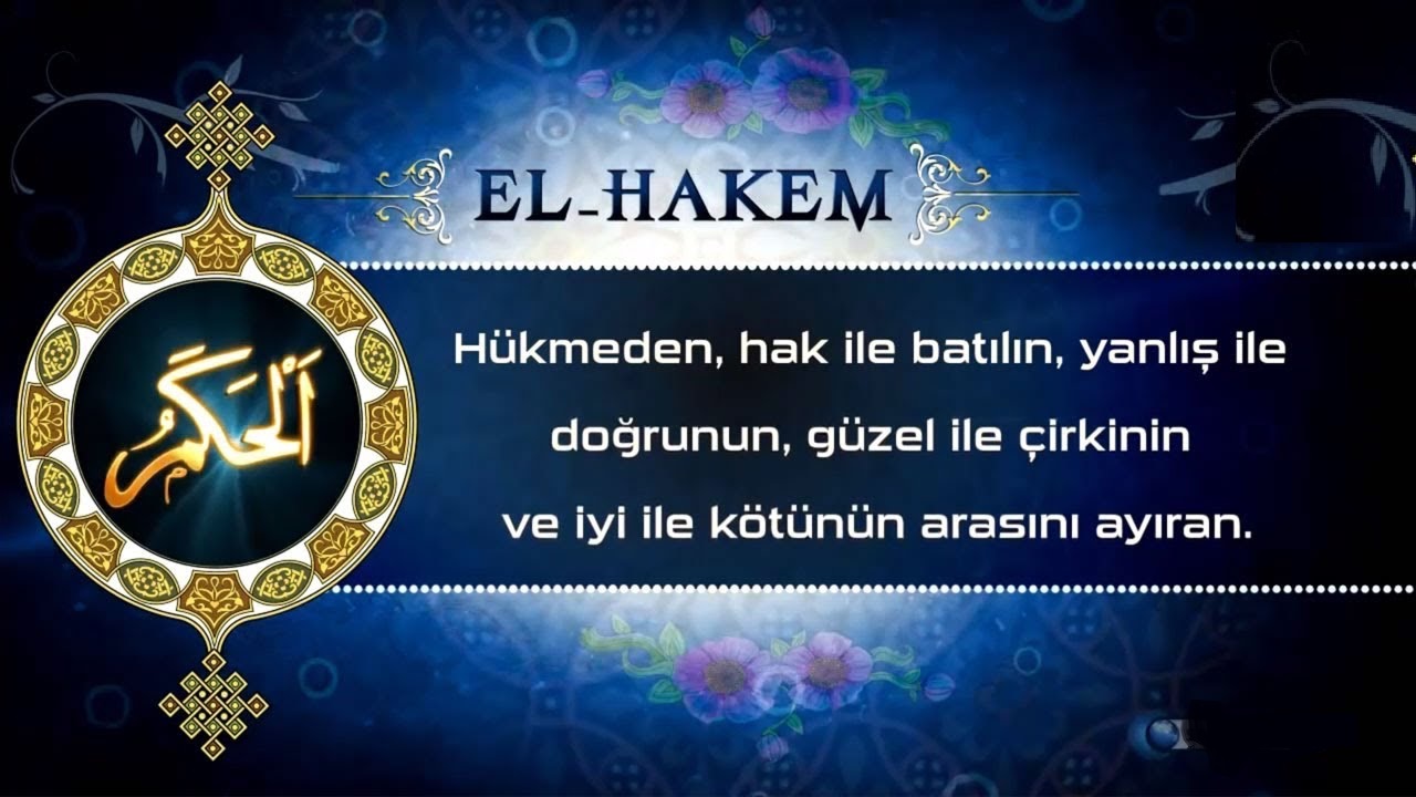 Adalet İsteyenler Bu Esmayı Okuyor! Ya Hakem, El Hakem Ne Demek Esmaül Hüsna Gencgazete (7)