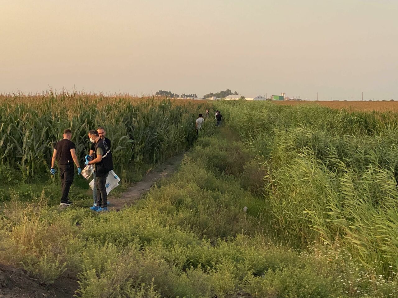 Adana'da, Dere Yatağında Erkek Cesedi Bulundu (3)