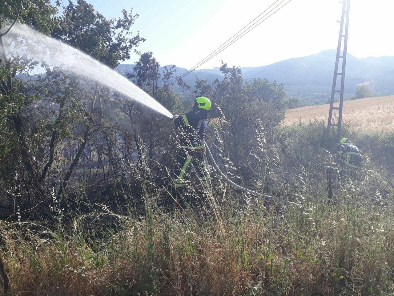 Balıkesir İtfaiyesi 9 Günde 730 Yangına Müdahale Etti (1)