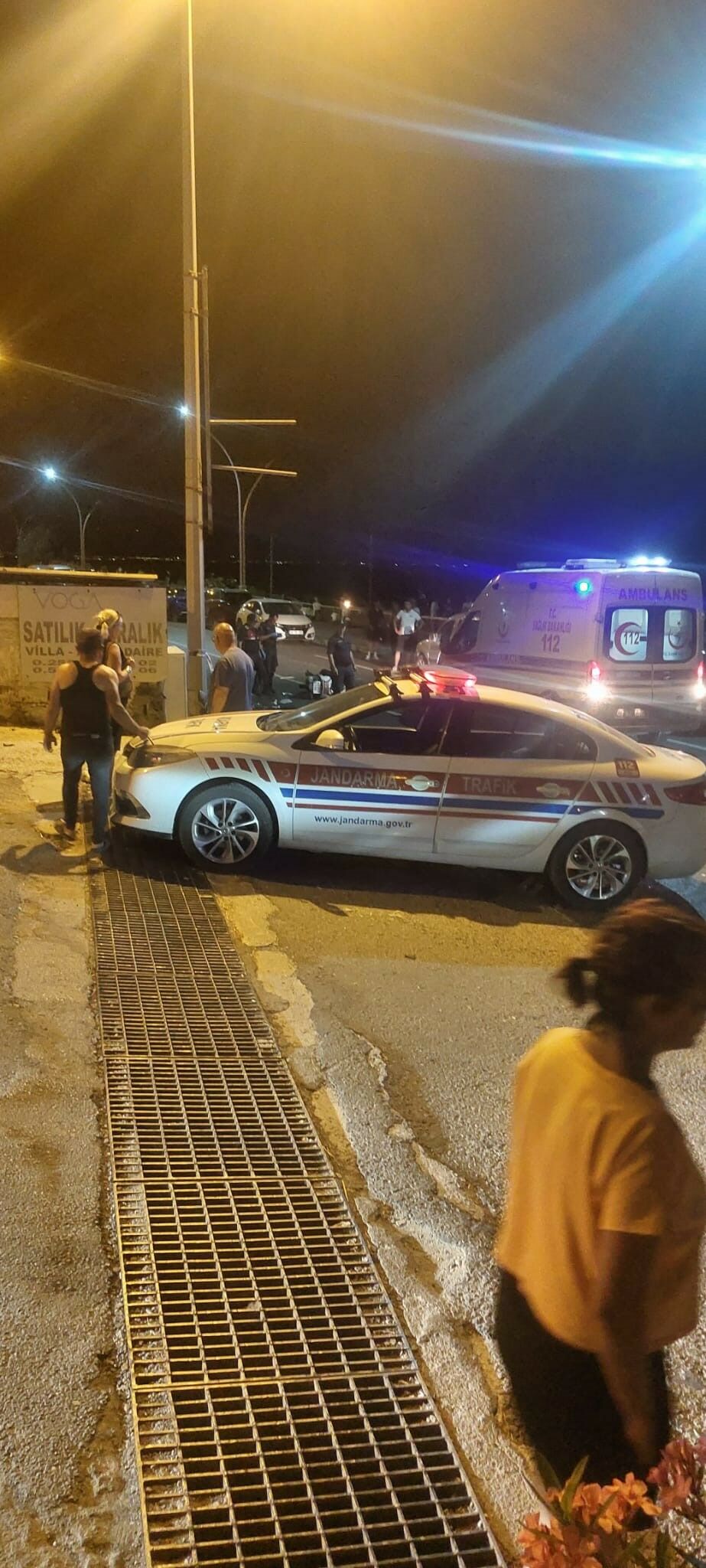 Bodrum'da 2 Motosiklet Çarpıştı 2 Ölü (1)