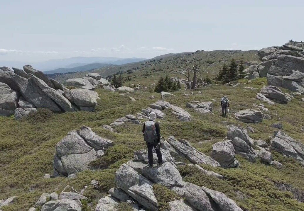 Bursa'da Haziran Ortasında Karda Yürüdüler (2)
