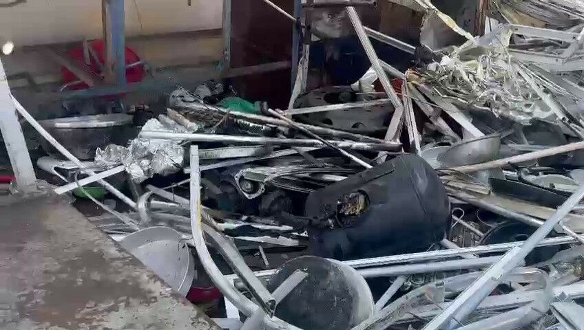 Bursa'da Lpg Tankı Patladı 1 Yaralı (1)