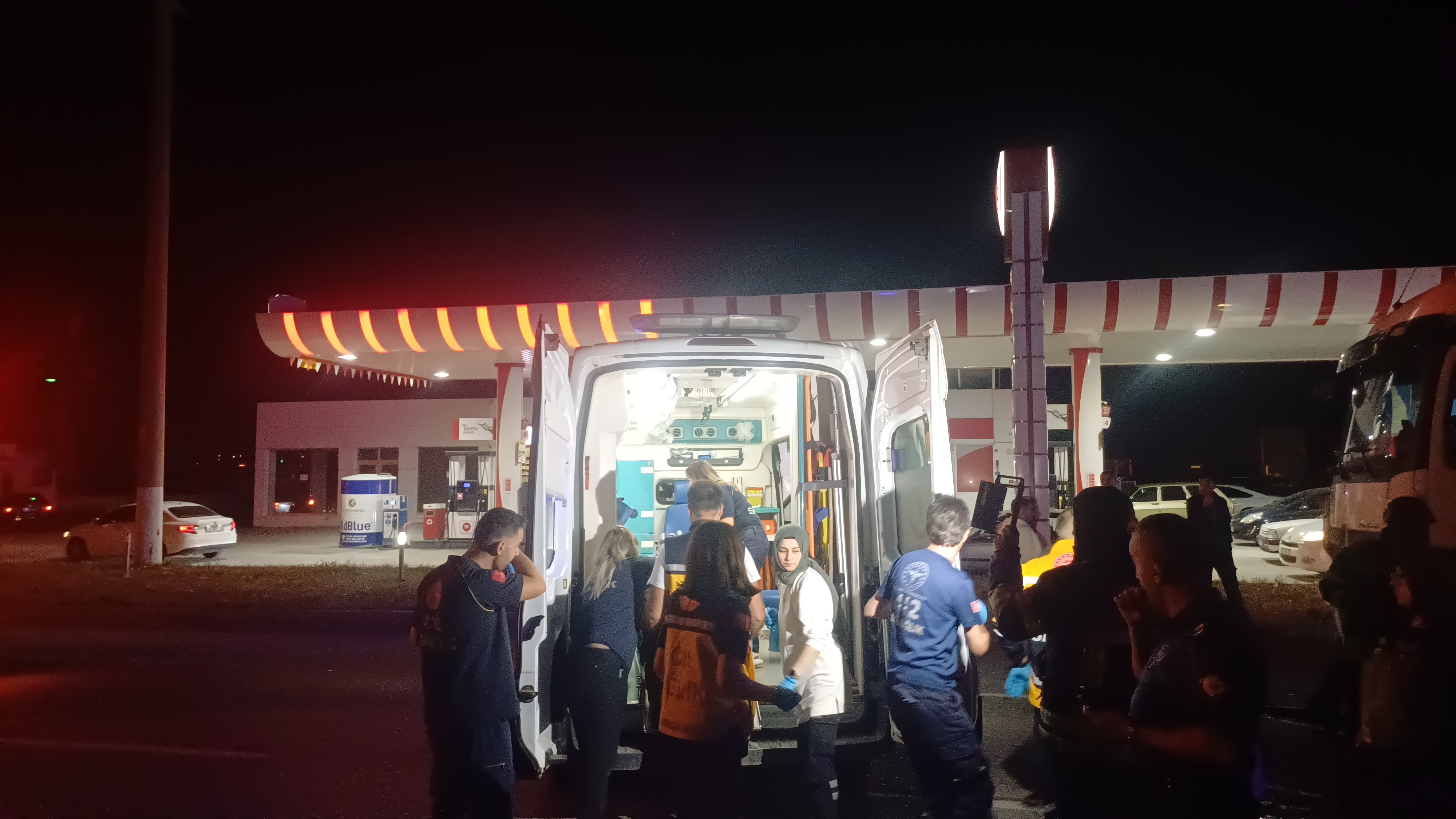 Çorum’da Karşı Şeride Geçen Otomobil, Akaryakıt Tankeriyle Çarpıştı; 1 Ölü (1)