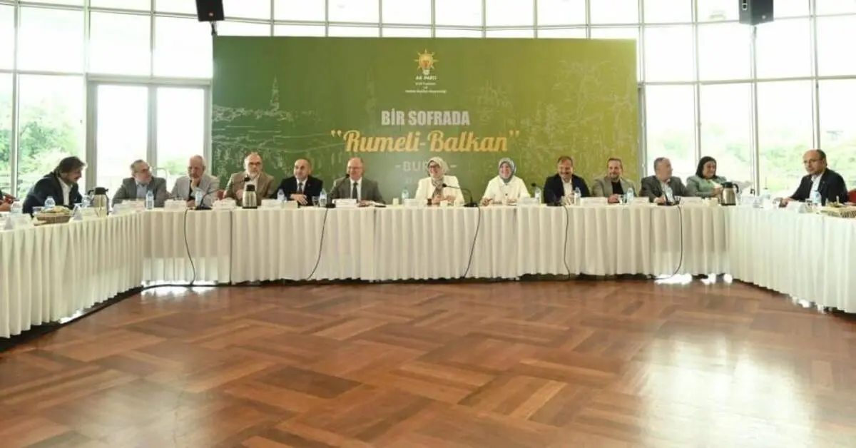 Genç Gazete Ak Parti’nin 'Bir Sofrada Rumeli Balkan' Programı Bursa’da Gerçekleşti 1
