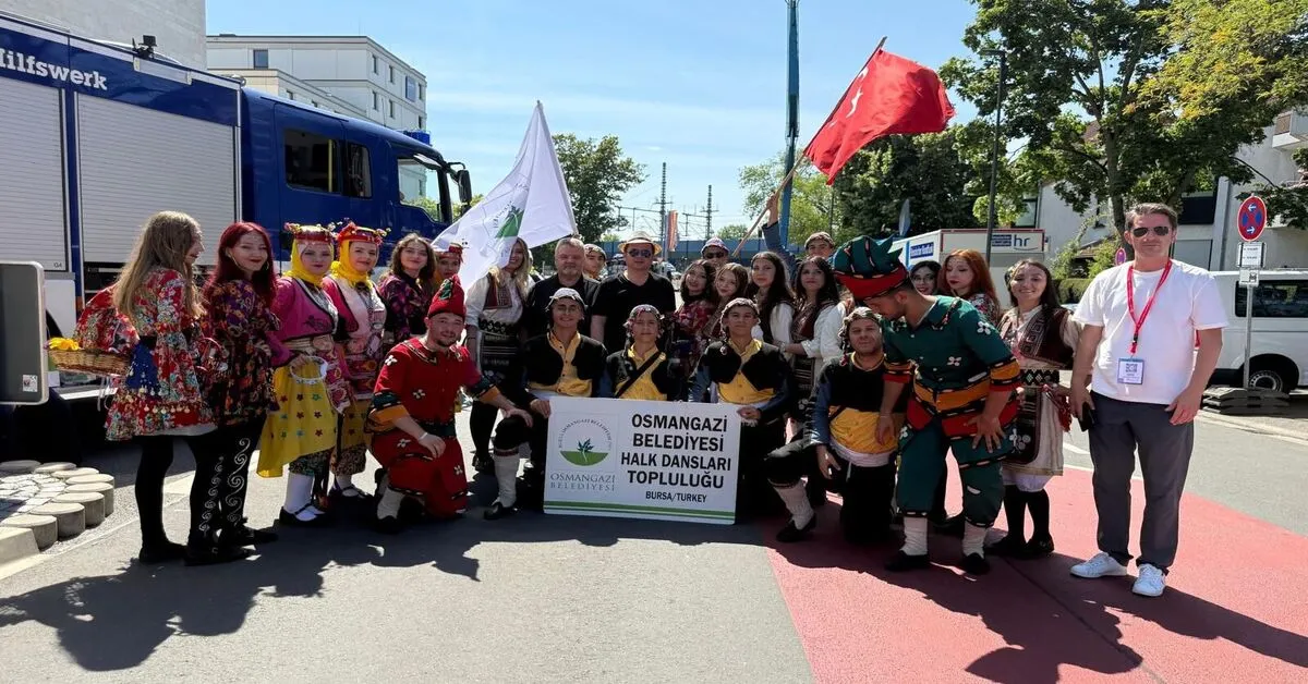 Genç Gazete Almanya’daki Hessentag 2025 Festivali’nde Osmangazi Rüzgarı 3