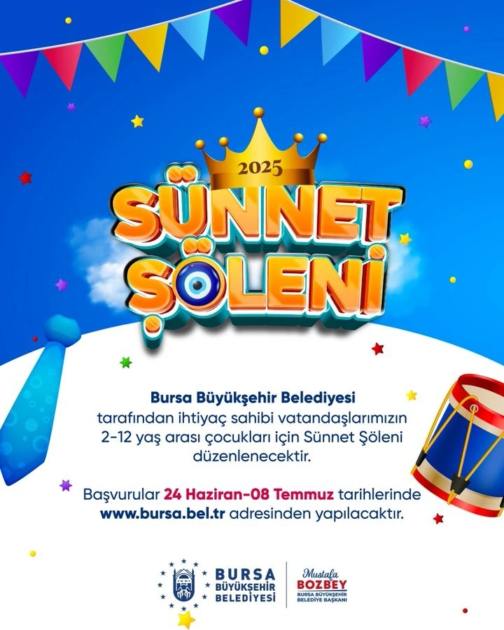 Genç Gazete Bursa Büyükşehir Duyurdu Sünnet Şöleni İçin Başvurular Başladı-1