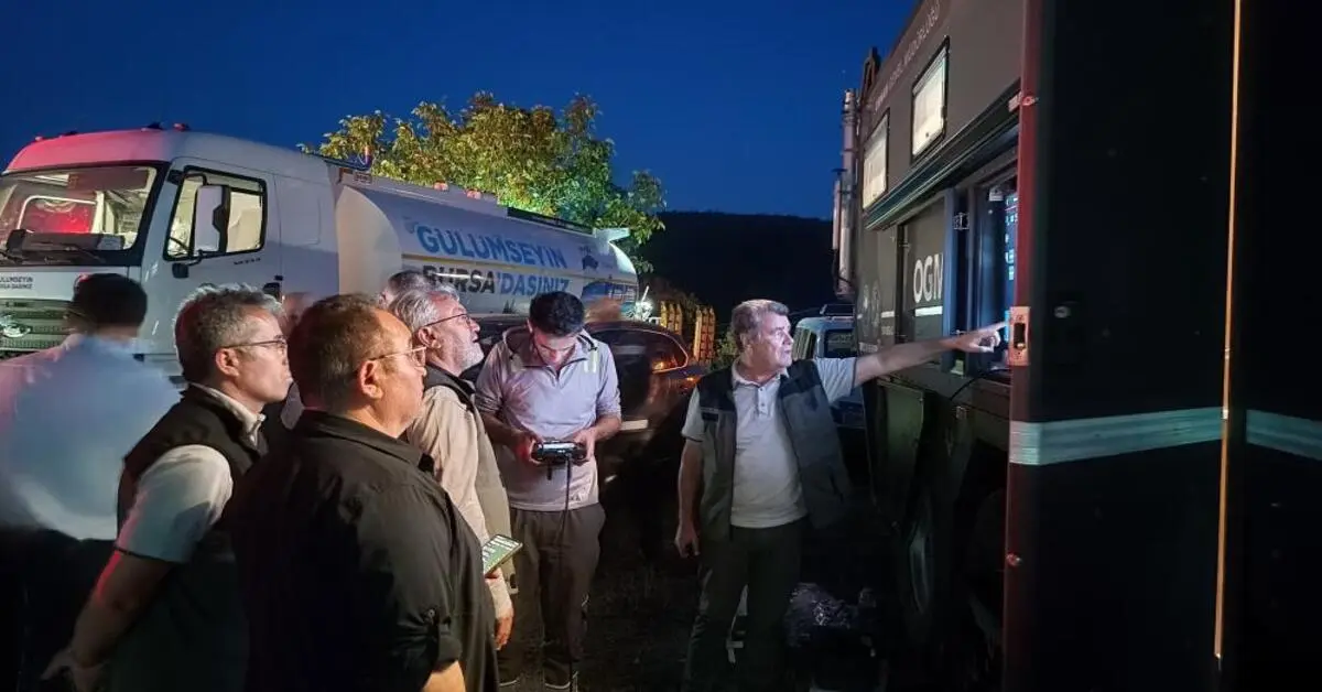 Genç Gazete Bursa'da Orman Yangını Kontrol Altına Alındı 242 Personelle Müdahale Edildi 2