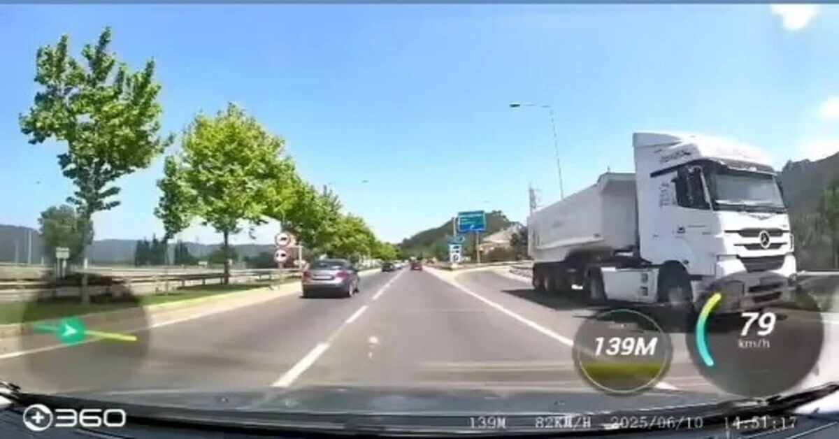 Genç Gazete Bursa’da Tır Sürücüsü Otobanda Ters Yöne Girdi