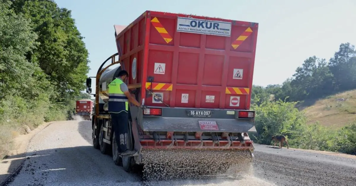 Genç Gazete Bursa'nın O İlçesinde 12.5 Kilometrelik Yol Ağı Yenileniyor 1