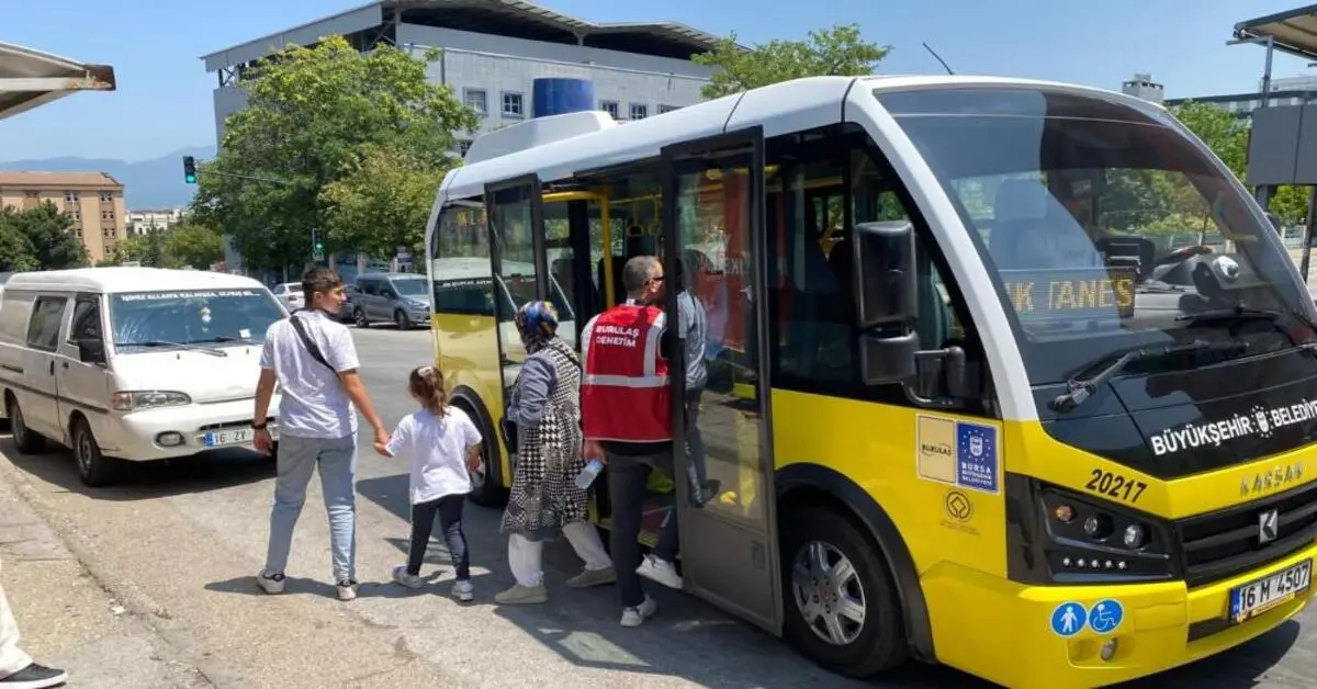 Genç Gazete Burulaş Ekipleri Yaz Sıcaklarında Otobüslerde Klima Denetimlerini Artırdı 1